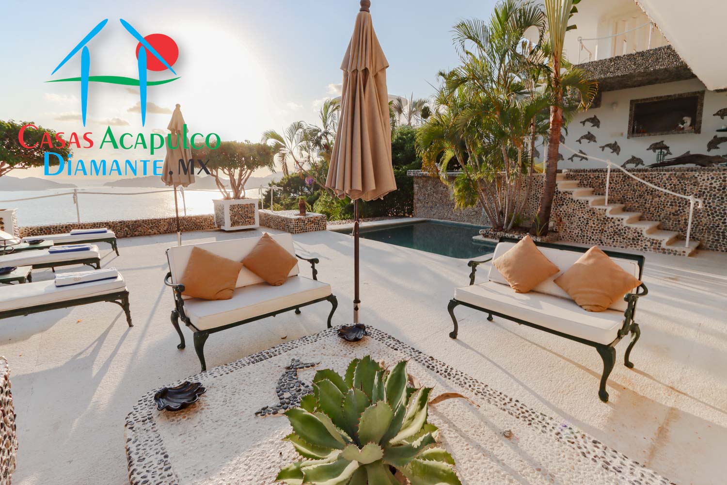 Casa Ingrid - Sala con barra bar y alberca 6 Casa Ingrid - Sala con barra bar y alberca 6